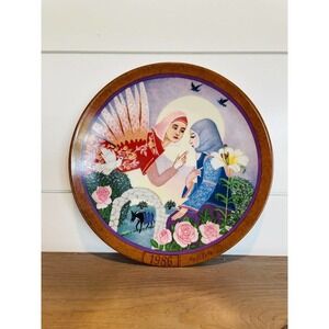 Konigszelt Hedi Keller Collector Plate 1986 Maria Verkundigung Religious